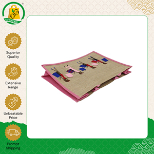 ผลิตในอินเดีย คุณภาพพรีเมียม ดีไซน์หรูหรา ขายส่งกระเป๋าช้อปปิ้งสไตล์โบฮีเมียนทำจากผ้าปอกระเจา ในราคาตลาดที่แข่งขันได้ - Product Image 5