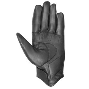 ถุงมือหนังแท้สไตล์วินเทจสำหรับขี่มอเตอร์ไซค์แบบเต็มนิ้ว สีดำ พร้อมแผ่นยางป้องกัน รองรับการใช้งานหน้าจอสัมผัส - Product Image 2