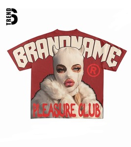 Camiseta Gráfica con Diseño Personalizado, Patrón a Cuadros, Estilo Urbano, Corte Regular, Impresión por Sublimación - Product Image 3