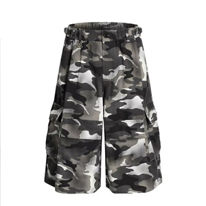 Pantalones Cortos Personalizados 100% Algodón, Impermeables, Estilo Cargo, Camuflaje, Streetwear, Casual, Hip Hop, Tres Cuartos - Product Image 6