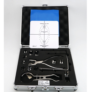 Équipement complet d'isolation endodontique en acier inoxydable pour le traitement dentaire et l'utilisation en clinique, accessoires de barrage en caoutchouc réutilisables - Product Image 1