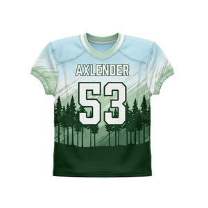Ropa Deportiva, Jersey de Fútbol Americano de Manga Corta, Transpirable, de Secado Rápido, para Entrenamiento, Venta al Por Mayor, Personalizado, de Alta Calidad, en Grandes Cantidades - Product Image 1