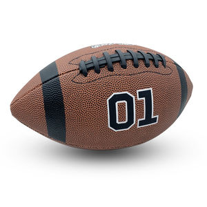 Ballon de football américain, toucher doux, coutures durables, adapté à l'entraînement, aux jeux de loisirs et aux terrains extérieurs. - Product Image 2