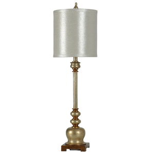 Lampe de table traditionnelle en résine avec abat-jour en tissu beige, ampoule E26, commande par interrupteur, lumière décorative pour salon - Product Image 5
