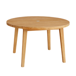 Garden Dining Room Furniture Teak Wooden Dining <b>Table</b> With <b>Round</b> Shape Durable By Rachel Natalie - Product Image 1