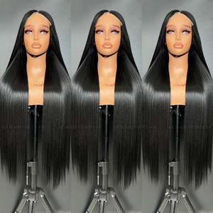 Peluca frontal de encaje de cabello humano vietnamita crudo Extensiones de cabello liso de hueso Mejor calidad Precio al por mayor Listo para enviar - Product Image 5