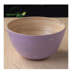 Nuevo Tazón Redondo de Bambú Desechable Personalizado, Tazones Creativos Ecológicos para Fiestas, para Restaurantes Occidentales, Arroz, Fruta y Comidas - Product Image 1