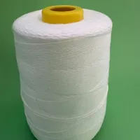Fil de fermeture de sac en polyester élastique teint à 100 % (Ne 12/4) pour broderie et point de croix, couture de sacs tissés en PP pour farine