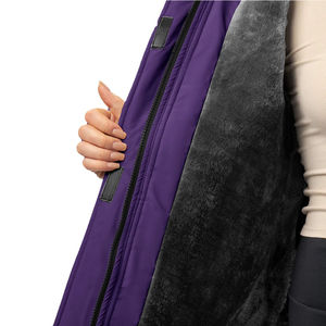 Chaqueta Cortavientos de Invierno para Mujer, Personalizada, de Alta Calidad, Transpirable, Impermeable, Resistente al Viento, de Lona Cruda y Nailon, al por Mayor - Product Image 5