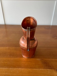 Carafe à eau en cuivre finition foncée, carafe à eau en cuivre couleur chocolat, carafe à eau en cuivre finition solide, prix d'usine en gros - Product Image 6