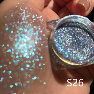 Nouvel arrivage de fard à paupières paillettes poudre libre bas prix diamant Duo-chrome multichrome brillant Pigment poussière maquillage pour les yeux beauté - Product Image 1
