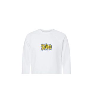 เสื้อสเวตเชิ้ต Sigma Gamma Rho ลายกราฟิกสไตล์เรโทรสำหรับผู้หญิง แรงบันดาลใจจากยุค 1980 คอกลม แขนยาว ลายกราฟิกสมาคมนักศึกษากรีก ขายส่ง - Product Image 1