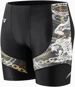 Shorts de bain pour hommes de haute qualité, durables, à taille élastique, séchage rapide, coupe classique, longueur genou, couleur personnalisée, imprimés - Product Image 3