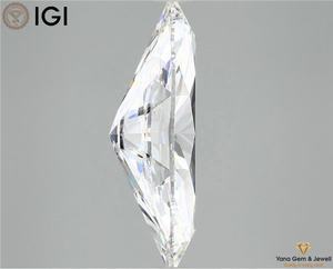 Diamante Cultivado en Laboratorio CVD de Corte Marquise Ideal de 5.00 CT, Color D, Claridad VS1, Certificado IGI, Diseñado para Joyería Personalizada - Product Image 3