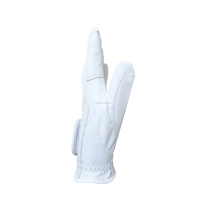 Guante de Golf de cuero genuino Cabretta de mano izquierda personalizable de alta calidad SCS031 Características del logotipo deportivo transpirable de alta visibilidad - Product Image 3