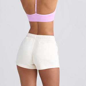Shorts de bain en polaire respirant et à séchage rapide pour femmes, de haute qualité, écologiques, avec poches, taille élastique, style décontracté - Product Image 6