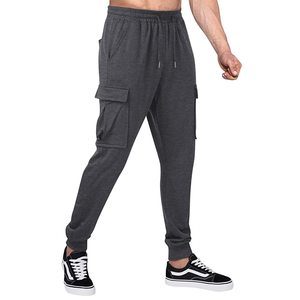 <b>Men</b> Gym Workout Jogger Pants <b>Stretch</b> Track Pants Slim Fit Tapered Jogger Pants for Jogging Training Running Jogger Pants 2027 - Product Image 2