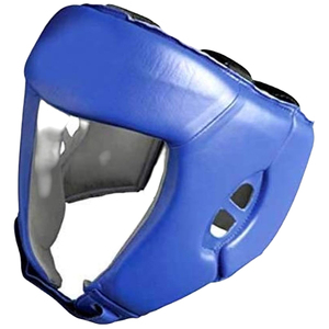 หมวกป้องกันศีรษะแบบเต็มใบสำหรับการฝึกซ้อมมวย MMA คิกบ็อกซิ่ง ศิลปะการต่อสู้ อุปกรณ์ป้องกันศีรษะเพื่อความปลอดภัยในการเล่นกีฬา - Product Image 1