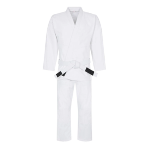 Kimono de Judo Violet Adulte Unisexe 100% Coton Durable Coupe Classique Teint Uni Vêtement d'Arts Martiaux Unisexe 100% Coton Judo Karaté - Product Image 3