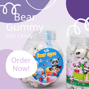 Panda Round Ball <b>Candy</b> With Jam Inside-Eye <b>Candy</b> Tasty Sweet Soft <b>Candy</b> Dai Long Supplies Best Quality Products - Product Image 1