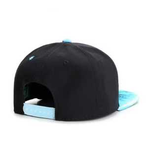 <b>Black</b> Hip Hop Snapback Cap with Abstract Pattern Polyester Unisex Casual Four Seasons Adjustable 58-60CM - Product Image 3