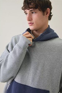 Sudadera con Capucha Unisex de Corte Regular, Color Gris Marino, con Bolsillos, Informal, de Algodón y Felpa, para Invierno, Servicio OEM, Estampado Animal - Product Image 4