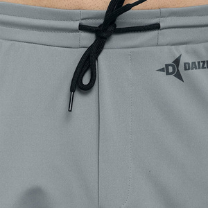 DAIZEN STAR Men's Gray Quick Dry Polyester/Cotton Sweatpants Elastic Waist Drawstring Casual Joggers Side Pockets Midweight - Product Image 6