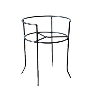 Metal Wire <b>Frame</b> <b>Plant</b> Stand Round Planter Riser Iron Flower Pot Holder Indoor Outdoor - Product Image 1