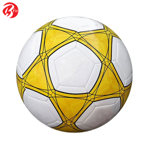 Ballon de football de haute qualité taille 5, logo personnalisé, design hybride en PU sans couture, cousu à la machine, utilisation intérieure/extérieure, emballage carton - Product Image 6