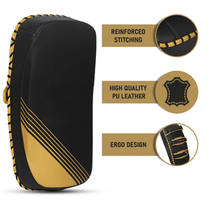 Almohadillas Tailandesas Curvas Personalizadas para Entrenamiento de MMA y Boxeo, Almohadillas de Brazo Duraderas con Absorción de Impactos para Uso en Gimnasio - Product Image 3