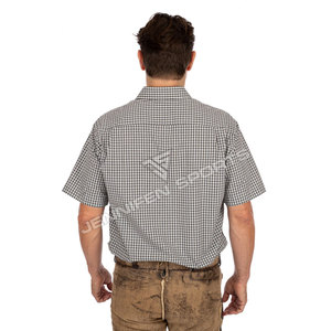 Wholesale New Style Bavarian German Checkered <b>Shirt</b> OEM Service Traditional Casual Winter <b>Shirt</b> 100% Cotton Customizable 2026 - Product Image 6