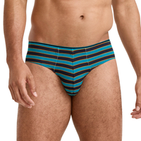 Caleçon imprimé taille mi-haute ActiveStretch pour hommes adultes, avec taille élastique de qualité sportive, poche de soutien douce, respirant, écologique et à séchage rapide