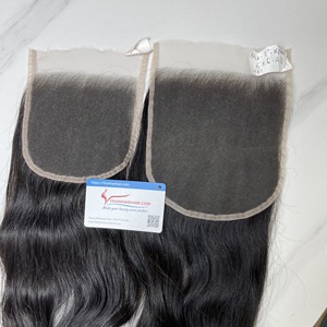 Usine directe HD Lace Frontal naturel 100% cheveux humains vente en gros vendeurs de cheveux vierges fermeture à lacet cheveux bruts vietnamiens - Product Image 5