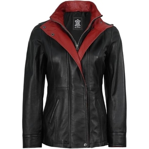 <b>Women</b>’s Premium Genuine <b>Leather</b> <b>Long</b> Coat Elegant Full Length Classic Tailored Winter Fashion Outerwear <b>Jacket</b> Custom Apparel - Product Image 3