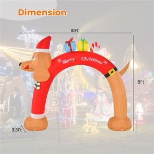 Arco Gonfiabile Natalizio da 2,4 m per Decorazioni Esterne Festive - Product Image 4