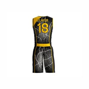 Uniforme Deportivo de Baloncesto, Jersey y Pantalones Cortos de Secado Rápido, Ropa Deportiva Sublimada Personalizada para Equipos Escolares, Universitarios, de Club y Profesionales - Product Image 2