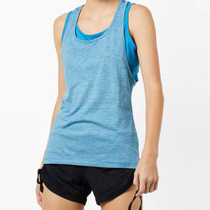 Débardeur court sur mesure pour femme, vêtement de sport respirant et à séchage rapide, 100 % coton, écologique, avec logo frontal - Product Image 1