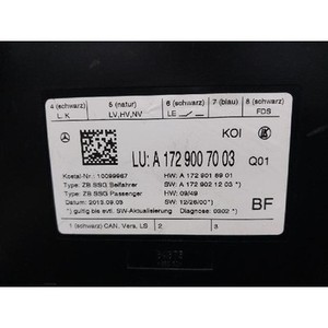 Module de commande d'occasion pour Classe E 2013-2017, référence OEM A1729007003 - Product Image 5
