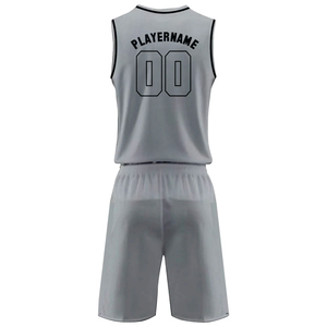 Uniforme de Baloncesto Sublimado de Última Moda para Adultos, Transpirable, de Secado Rápido, Sin Mangas, 100% Poliéster, para Deportes al Aire Libre - Product Image 3