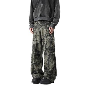 2025 100% Cotton Stylish Baggy <b>Trouser</b> High Quality 3D Printed New Sweatpants Customize Design Oversized <b>Men's</b> Pants - Product Image 1