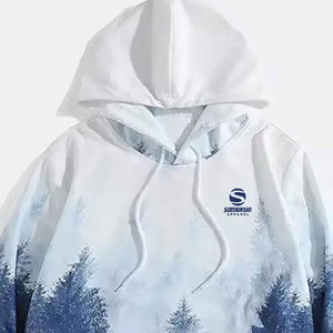 Sweat à capuche d'hiver pour homme, épais et chaud, en polaire, personnalisé, streetwear décontracté, 100% coton, ODM unisexe - Product Image 5