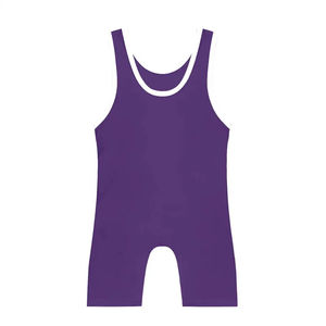 Traje de Lucha Libre Personalizado para Hombre, de Secado Rápido, Poliéster Elástico, de Una Pieza, para Entrenamiento, Competencia y Artes Marciales - Product Image 3