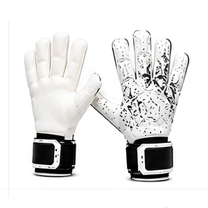 Guantes de Portero de Fútbol BLACK RACING GEAR, Material PU, Protección Completa para los Dedos, Unisex, Uso en Exteriores, Cierre de Tirón, Embalaje en Caja - Product Image 1