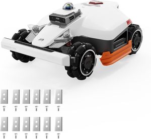 Cortacésped Robótico Mammotion LUBA 3 AWD 5000H, Sin Cable Perimetral para Terrenos de 1.25 Acres, Tracción en las Cuatro Ruedas para Pendientes del 80% - Product Image 2