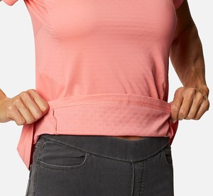 Camiseta Deportiva Casual de Manga Corta con Cuello Redondo para Mujer, de Algodón de Primera Calidad, Lisa, Estilo Urbano, con Logotipo Personalizado, de Secado Rápido, al por Mayor - Product Image 2