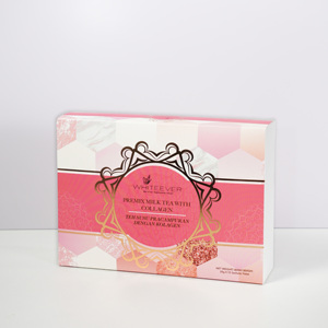 WhiteEver Beauty Sachets de collagène Mélange fonctionnel de thé au lait 4 Peau éclatante, éclat jeune, cheveux et ongles plus forts - Product Image 2