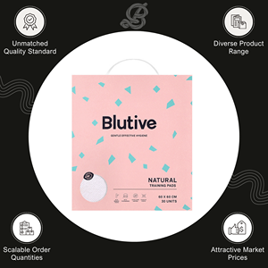 Ultimo Arrivo: Tappetini Assorbenti per Addestramento Cuccioli o Cani Anziani, in Bambù 60x60cm - 30 Unità, Ideali per Cuccioli a Prezzo Conveniente - Product Image 2