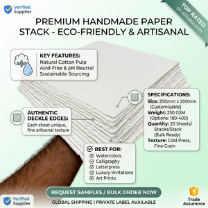Papier Premium à bords irréguliers pour albums de découpe, idéal pour les journaux, les loisirs créatifs et les invitations - Product Image 6