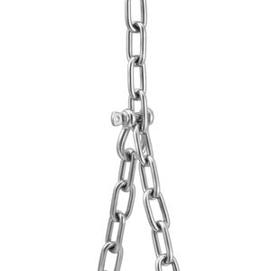 Catena di Ancoraggio in Acciaio Inox 316 di Grado Marino, 1/4'' x 4FT, 1700 Lbs WLL/4800 Lbs BS, Doppio Blocco per Ancore di Barche - Product Image 1