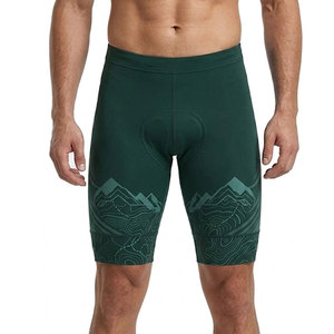 Pantalones Cortos Deportivos de Ciclismo para Hombre, Tejidos, Sólidos, Transpirables, Flexibles, Ligeros, de Secado Rápido, Ajuste Cómodo, Servicio OEM - Product Image 1
